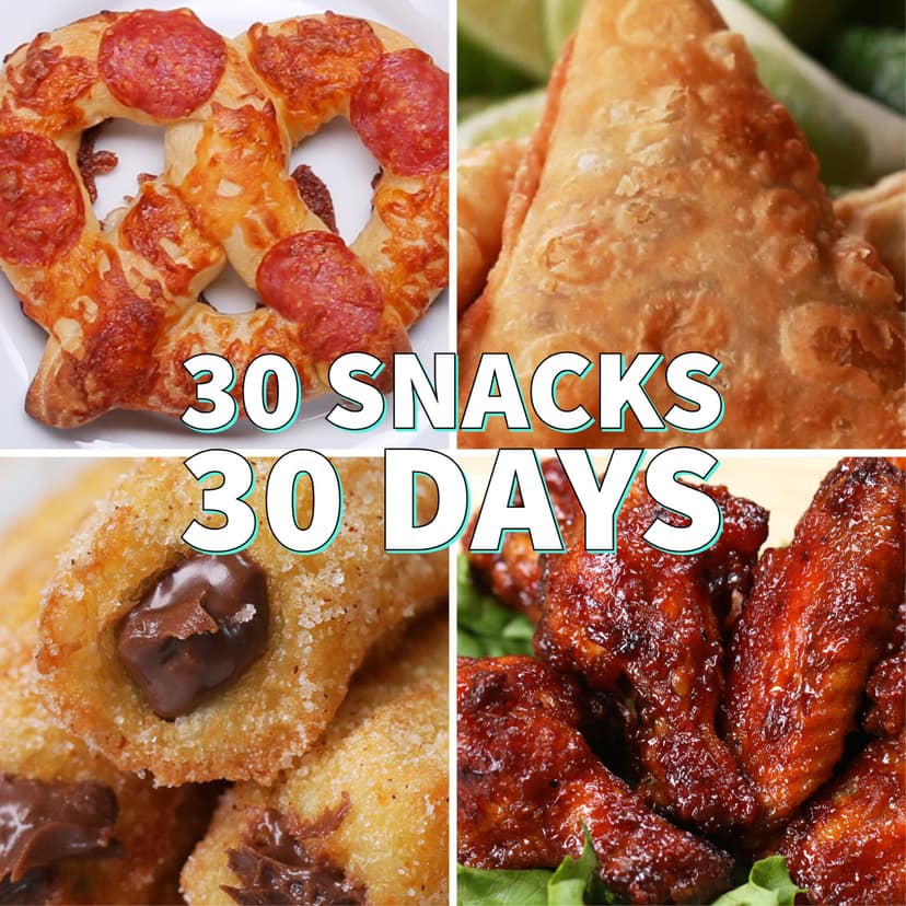 30 Snacks For 30 Days