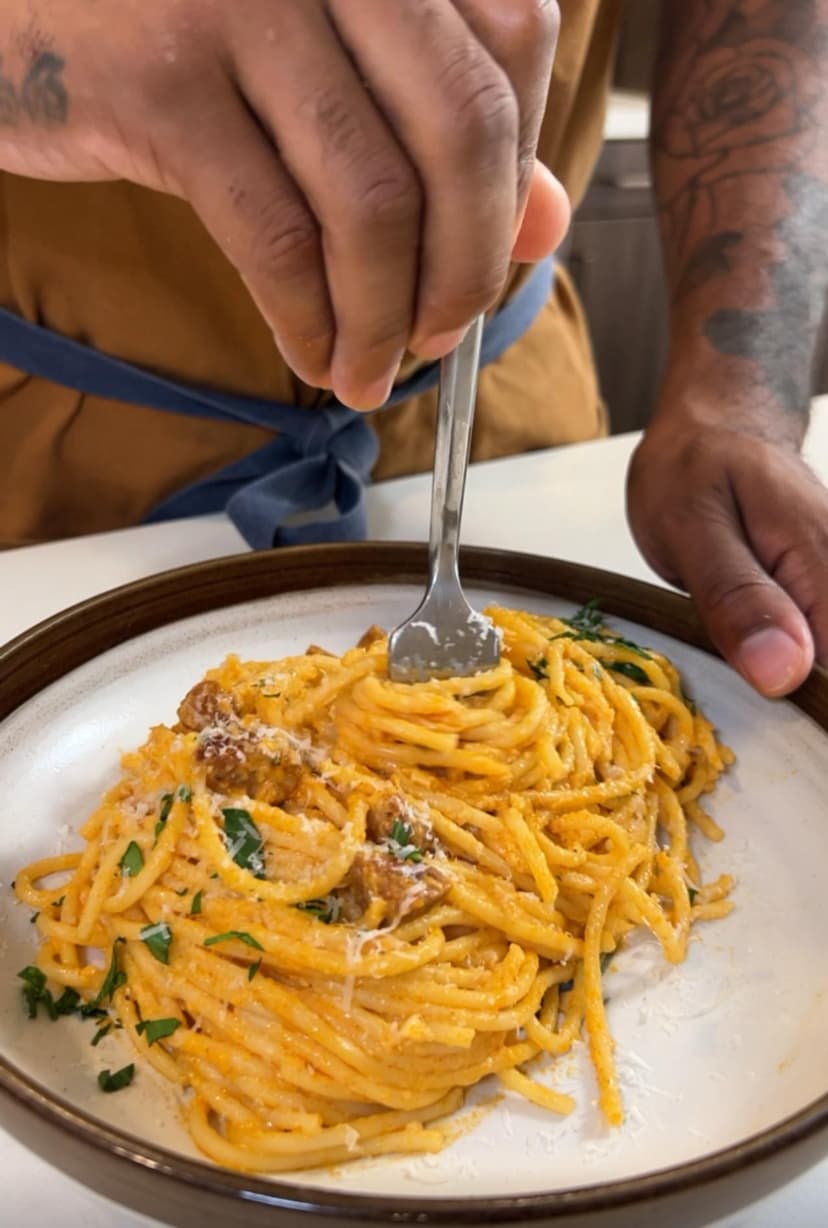 Chorizo Carbonara