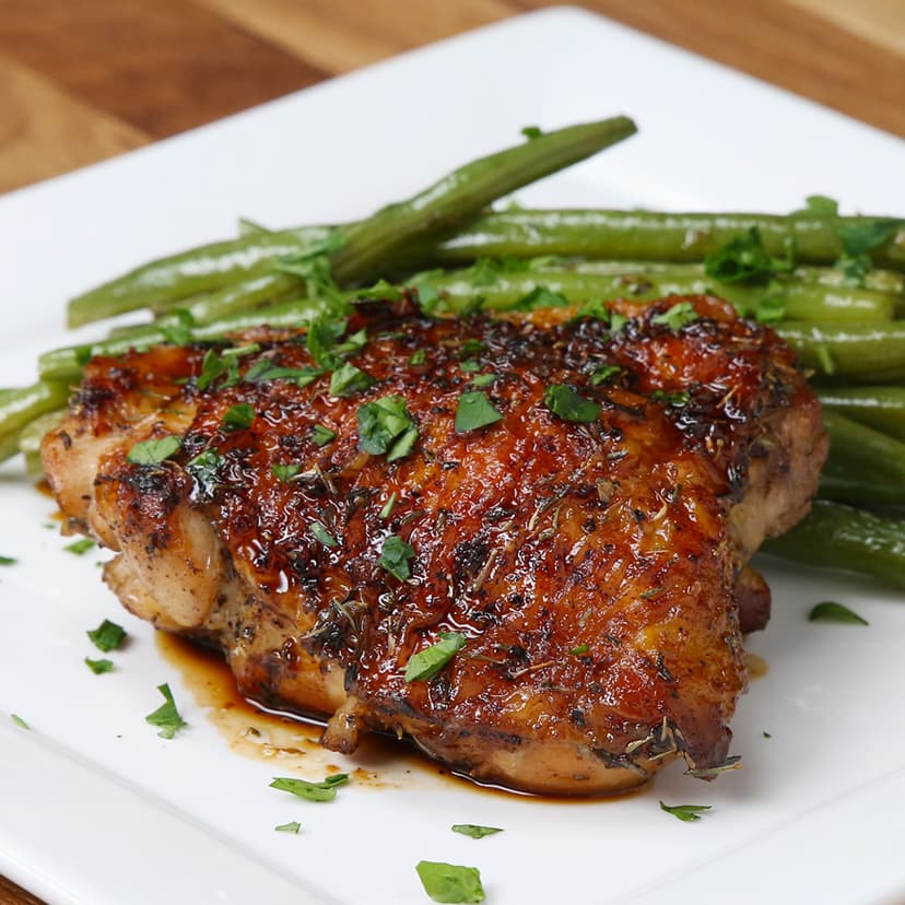 One-Pan Honey Garlic Chicken